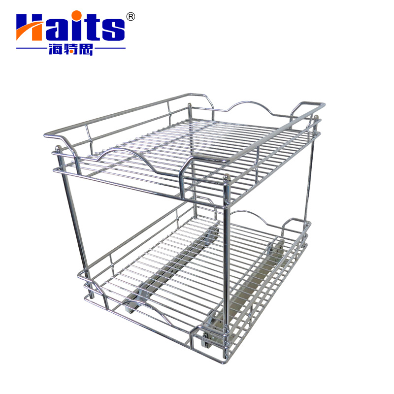 HT-16.090 Kitchen Storage Wire Basket Fruit Vegetable Basket Kitchen Organization